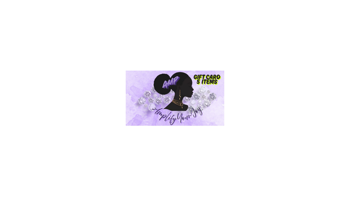 Gift Card {Prices include shipping}